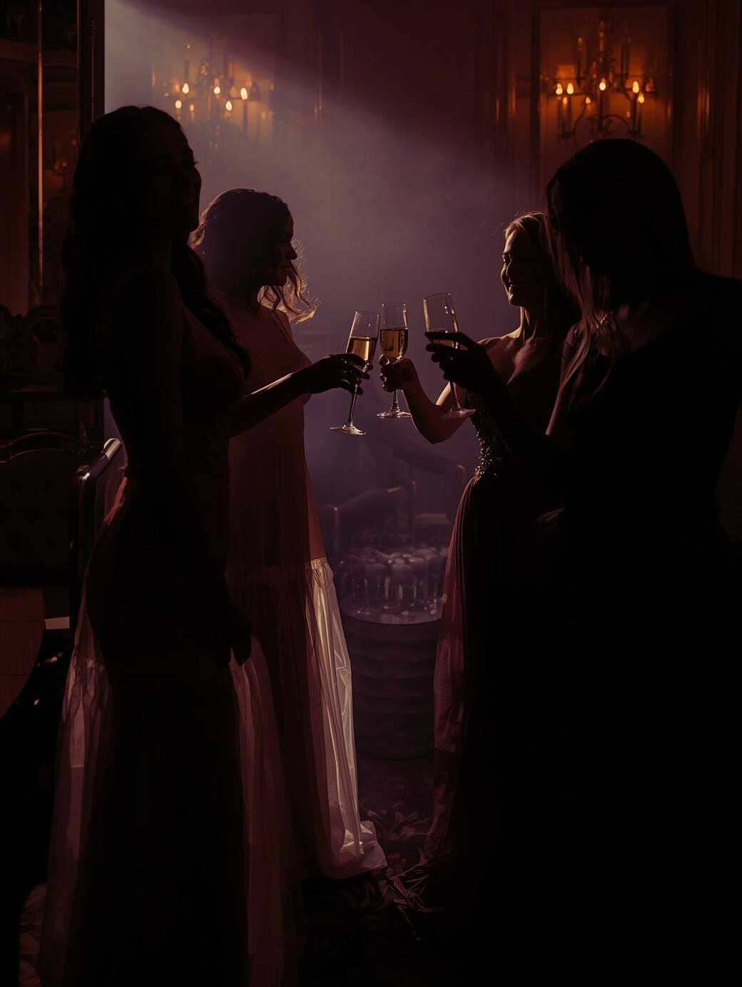 Women gathering at a Wild Serenity event in Utah