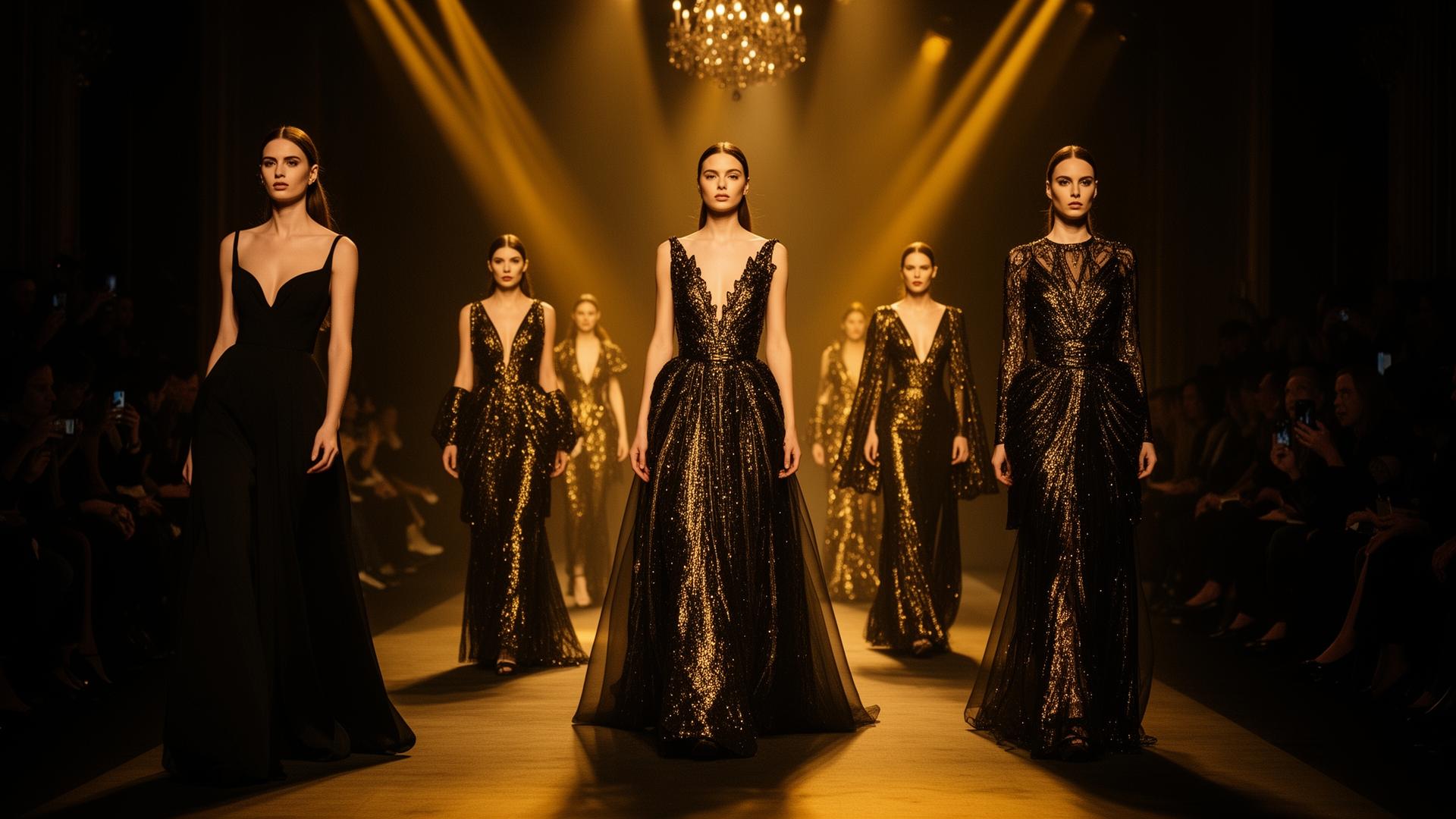Luxury fashion runway experience